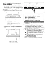 Предварительный просмотр 22 страницы Whirlpool 8206588 Installation Manual