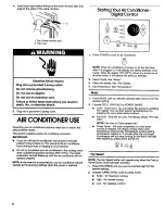 Preview for 8 page of Whirlpool 8209652 Use & Care Manual