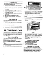 Preview for 12 page of Whirlpool 8209652 Use & Care Manual