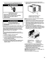 Предварительный просмотр 13 страницы Whirlpool 8209652 Use & Care Manual