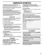 Preview for 15 page of Whirlpool 8209652 Use & Care Manual