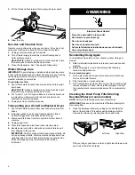 Предварительный просмотр 6 страницы Whirlpool 8212638RP Owner'S Manual Manual