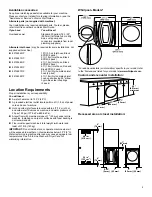 Предварительный просмотр 9 страницы Whirlpool 8212638RP Owner'S Manual Manual