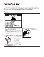 Предварительный просмотр 6 страницы Whirlpool 8280525 Use And Care Manual