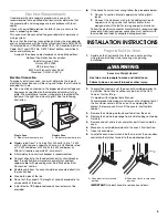 Preview for 5 page of Whirlpool 8303648A Installation Instructions Manual