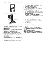 Preview for 8 page of Whirlpool 8303648A Installation Instructions Manual