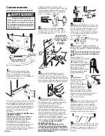 Предварительный просмотр 12 страницы Whirlpool 8315965 Installation Instructions Manual