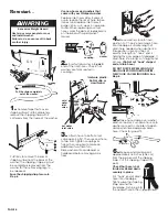 Предварительный просмотр 4 страницы Whirlpool 8316243 Installation Instructions Manual