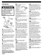 Preview for 19 page of Whirlpool 8316558 Installation Instructions Manual