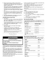 Preview for 17 page of Whirlpool 8522773A Use And Care Manual