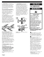 Preview for 4 page of Whirlpool 8527809 Installation Instructions Manual