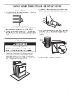 Предварительный просмотр 7 страницы Whirlpool 8528095 Installation Instructions Manual