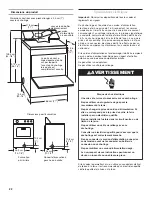 Предварительный просмотр 22 страницы Whirlpool 8528095 Installation Instructions Manual