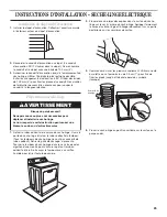 Предварительный просмотр 25 страницы Whirlpool 8528095 Installation Instructions Manual