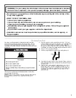 Предварительный просмотр 3 страницы Whirlpool 8533772 User Instructions