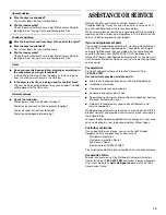 Preview for 13 page of Whirlpool 8535839 Use And Care Manual