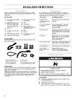 Preview for 2 page of Whirlpool 8542748 Manual