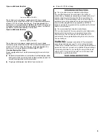 Preview for 5 page of Whirlpool 8542748 Manual