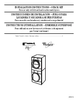 Preview for 1 page of Whirlpool 8572553A Installation Instructions Manual