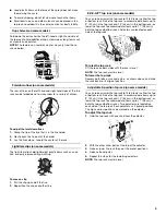 Предварительный просмотр 9 страницы Whirlpool 8575985 Use And Care Manual