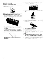 Предварительный просмотр 12 страницы Whirlpool 8575985 Use And Care Manual