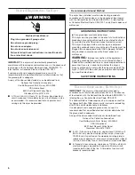 Preview for 6 page of Whirlpool 8577208 Installation Instructions Manual