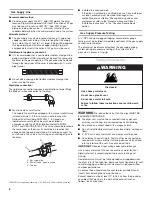 Preview for 8 page of Whirlpool 8577208 Installation Instructions Manual