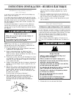 Preview for 29 page of Whirlpool 8577208 Installation Instructions Manual