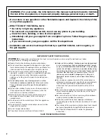 Preview for 2 page of Whirlpool 8578179 Manual