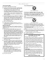 Preview for 7 page of Whirlpool 8578185 Use And Care Manual