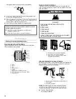 Preview for 14 page of Whirlpool 8578185 Use And Care Manual