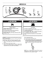 Preview for 17 page of Whirlpool 8578185 Use And Care Manual