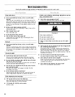 Preview for 24 page of Whirlpool 8578185 Use And Care Manual