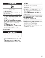 Preview for 25 page of Whirlpool 8578185 Use And Care Manual