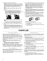 Предварительный просмотр 4 страницы Whirlpool 8578232 User Instructions