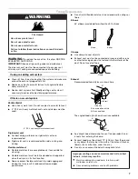 Предварительный просмотр 7 страницы Whirlpool 8578567 Use And Care Manual