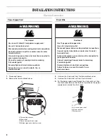 Предварительный просмотр 8 страницы Whirlpool 8578567 Use And Care Manual