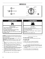 Предварительный просмотр 14 страницы Whirlpool 8578567 Use And Care Manual