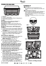 Preview for 5 page of Whirlpool 857877301020 Installation Datasheet