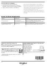 Preview for 50 page of Whirlpool 859991541820 Daily Reference Manual