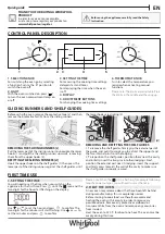 Предварительный просмотр 1 страницы Whirlpool 859991570940 Quick Manual