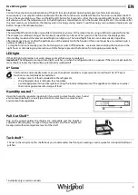 Preview for 5 page of Whirlpool 859991612700 User Manual