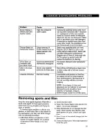 Preview for 25 page of Whirlpool 8700 Series Use And Care Manual