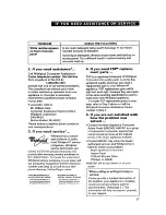 Preview for 27 page of Whirlpool 8700 Series Use And Care Manual