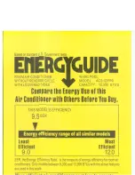 Whirlpool 8816058507220 Energy Manual preview