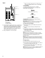 Предварительный просмотр 8 страницы Whirlpool 8ET8MTKXKT00 Use & Care Manual