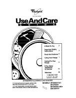 Whirlpool 8SF302PSY Use And Care Manual preview