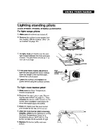 Preview for 11 page of Whirlpool 8SF302PSY Use And Care Manual