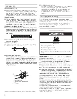 Предварительный просмотр 8 страницы Whirlpool 8TCEM2760KQ0 Installation Instructions Manual