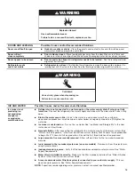 Preview for 16 page of Whirlpool 8WRS21SNHW Health & Safety, Use & Care And Installation Manual